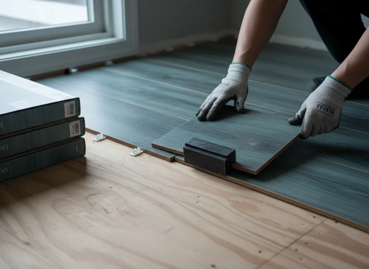 Luxury Vinyl Plank Installation company in Minto, ND